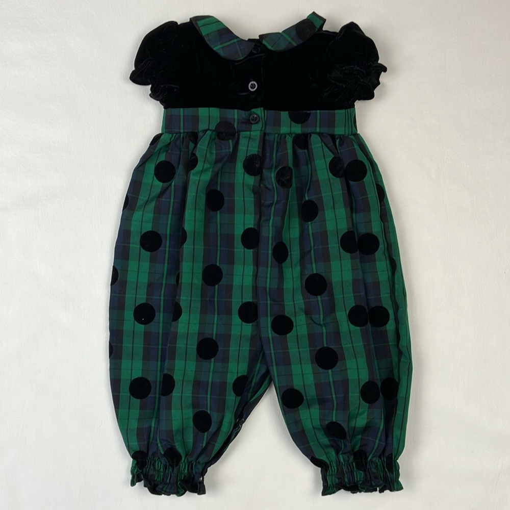 Blueberi Boulevard Taffeta Romper - Picture 7 of 8